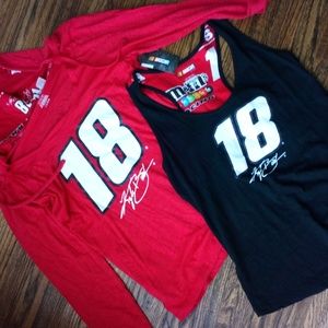 NWT Kyle Busch #18 W Tank and Sweater Size Large